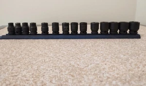 Expert 3/8" Drive 14pc Shallow Socket Set 6 Point LOOK Sizes Listed - Picture 1 of 9