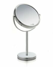 Specchio Cosmetico Trucco Da Tavolo Girevole In Acciaio 7x E Normale Laicapc5003