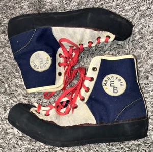 Super Gratton EB Schuhe Klettern Hi Tops marineblau grau Größe 6 (US Wmns 8) - Bild 1 von 6