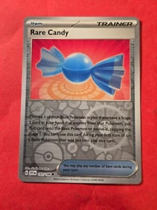 2023 Pokemon Scarlet and Violet Reverse Foil #191 Rare Candy, C, cd1 - Picture 1 of 3