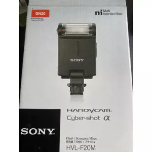 SONY Flash HVL-F20M JAPAN INPORT NEW w/Tracking Free Shipping - Picture 1 of 1