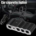 Car Charger Cigarette Lighter with Dual USB Car Power Distributor 1 in 4 L7U2