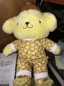 Build a Bear Pompompurin with Sleeper PJ’s and Slippers - Picture 1 of 6
