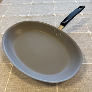 Vintage Made in France Französisch 14" Oval Fisch Bratpfanne Gratin Antihaft Pfanne - Bild 1 von 9