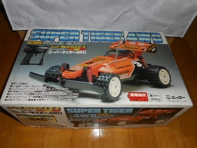 Nikko 1/16 Rahmen Buggy Super Tiger 4WD RC Radio Control Car - Bild 1 von 4