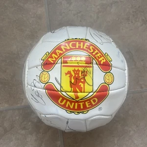 Signed Manchester United Ball - Picture 1 of 7