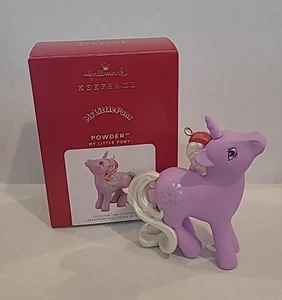 2021 Hallmark Keepsake Ornament My Little Pony Powder QXI7192 NIB NEW IN BOX  - Bild 1 von 2