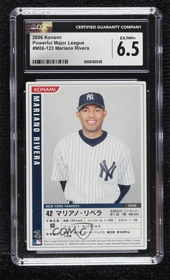 2006 Konami MLB Mariano Rivera #M06-123 CGC 6.5 HOF - Image 1 of 2
