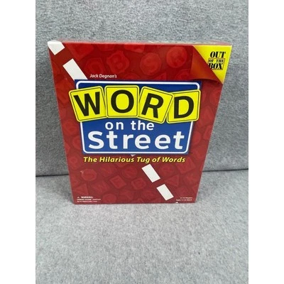 Jack Degnan’s WORD ON THE STREET Board Word Game 2010 MENSA Award Winner Sealed - Image 1 of 3
