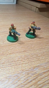Warhammer 40k Metal Imperial Guard Catachan Special Weapons Models (2x Models) - Picture 1 of 2
