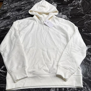 Sudadera con capucha polar Nike Air Jordan Wordmark talla mediana blanca FZ3952-133 - Imagen 1 de 8