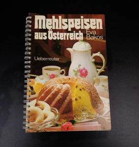 VTG Mehlspeisen Aus Usterreich Ueberreiter Eva Bakos German Language Cookbook 75 - Picture 1 of 12