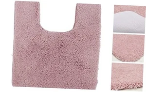 Machine Washable Pure Perfection Bath Rug, Rose (1'8" x 2' Contour) - Picture 1 of 5