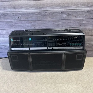 De colección. Radio Cassette Grabadora Boombox Lg Magnavox D-8300 Doble Cubierta Estéreo Años 80 - Imagen 1 de 12