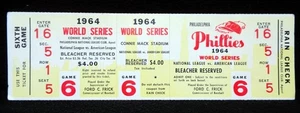 Vintage 1964 Phillies World Series Ticket - Picture 1 of 2