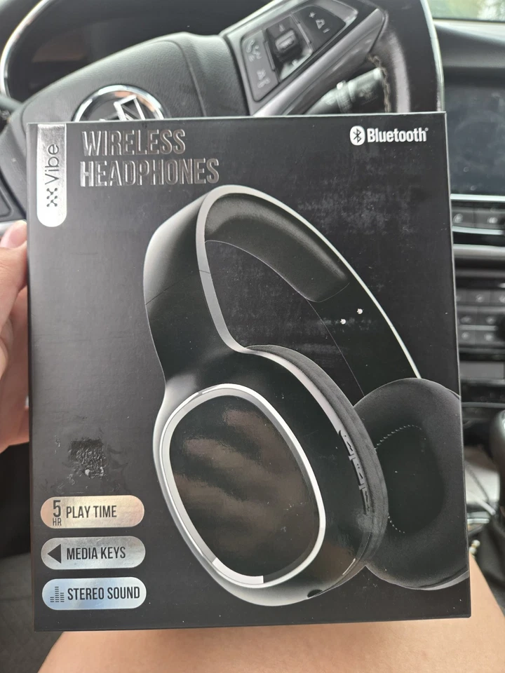 Vibe, Auriculares Inalámbricos en Color Negro. Foto 1 de 1