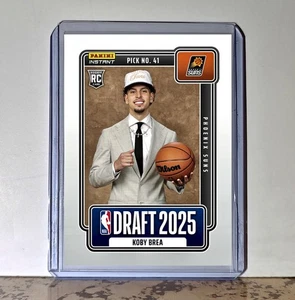 Tarjeta nocturna del draft de Koby Brea Rookie 2025-26 Panini NBA #32 Phoenix Suns - Imagen 1 de 1