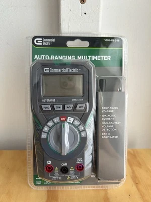 Multímetro digital elétrico comercial de alcance automático modelo MS8301B - Imagem 1 de 2