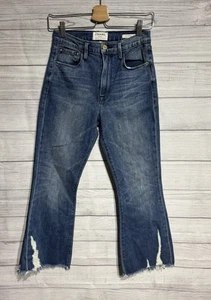 Frame Damen Silver Washed Le High Straight Jeans Größe 25 - Bild 1 von 11