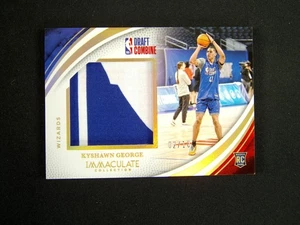 2024-25 Panini Immaculate Kyshawn George RC Jersey Pacth Gold /10 - Picture 1 of 3