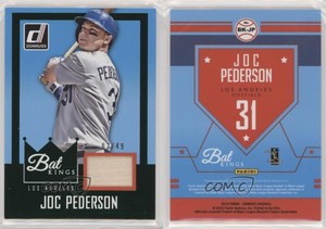 2016 Panini Donruss Bat Kings Green /49 Joc Pederson #BK-JP