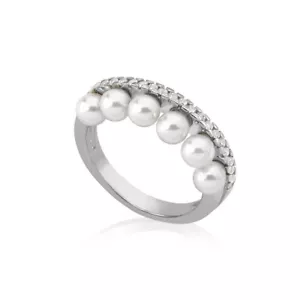 RING "EXQUISITE" MAJORICA - 16048.01.2.915.010.1 - NEW!! RRP~110€ - Imagen 1 de 1