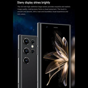 3.0in Mini Smartphone 3G 0.3MP 2MP 1000mah 854x480 Quad Core Ultra Thin 2GB Set - Picture 1 of 24