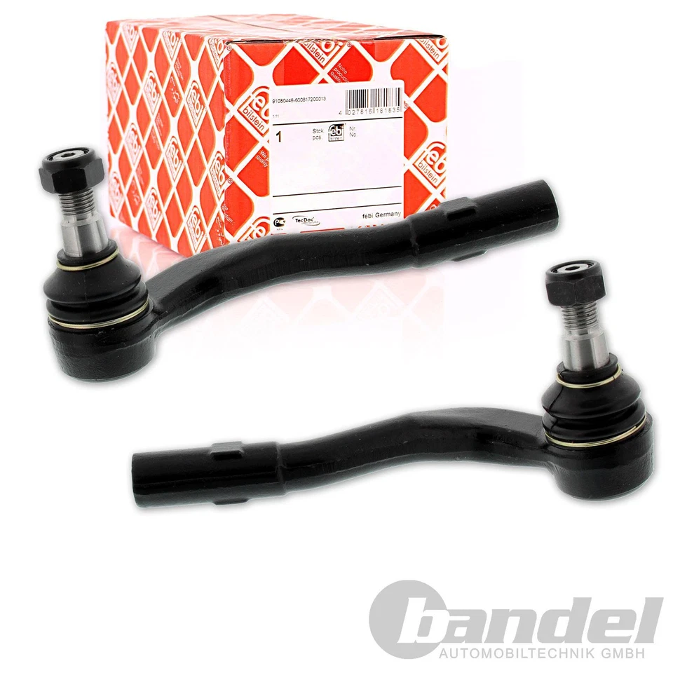2x FEBI SPURSTANGENKOPF RECHTS+LINKS für MERCEDES C-KLASSE W203 CLK C209 SLK - Bild 1 von 1