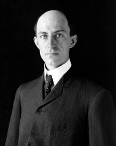 Neues Foto: Luftfahrt Flugpionier Wilbur Wright von den Gebrüdern Wright - 6 Größen - Bild 1 von 7