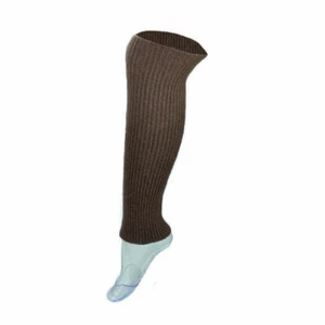 Womens 100% Cashmere Ribbed Legwarmers - Picture 1 of 5