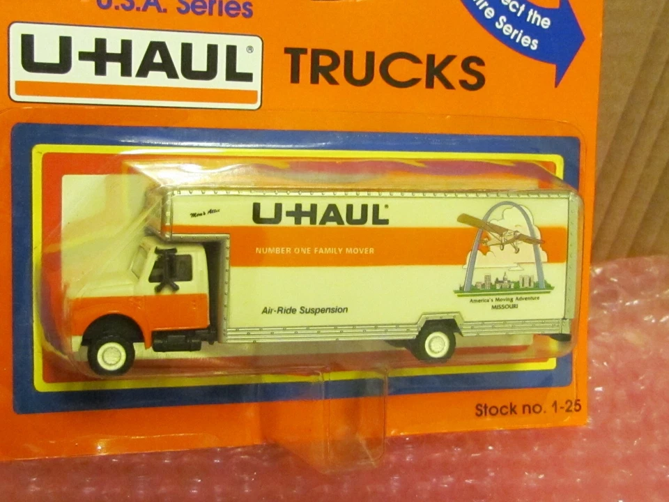 U HAUL TRUCK DECORATED IN MISSOURI USA SERIES IHC HO SCALE 1 87 #1-25