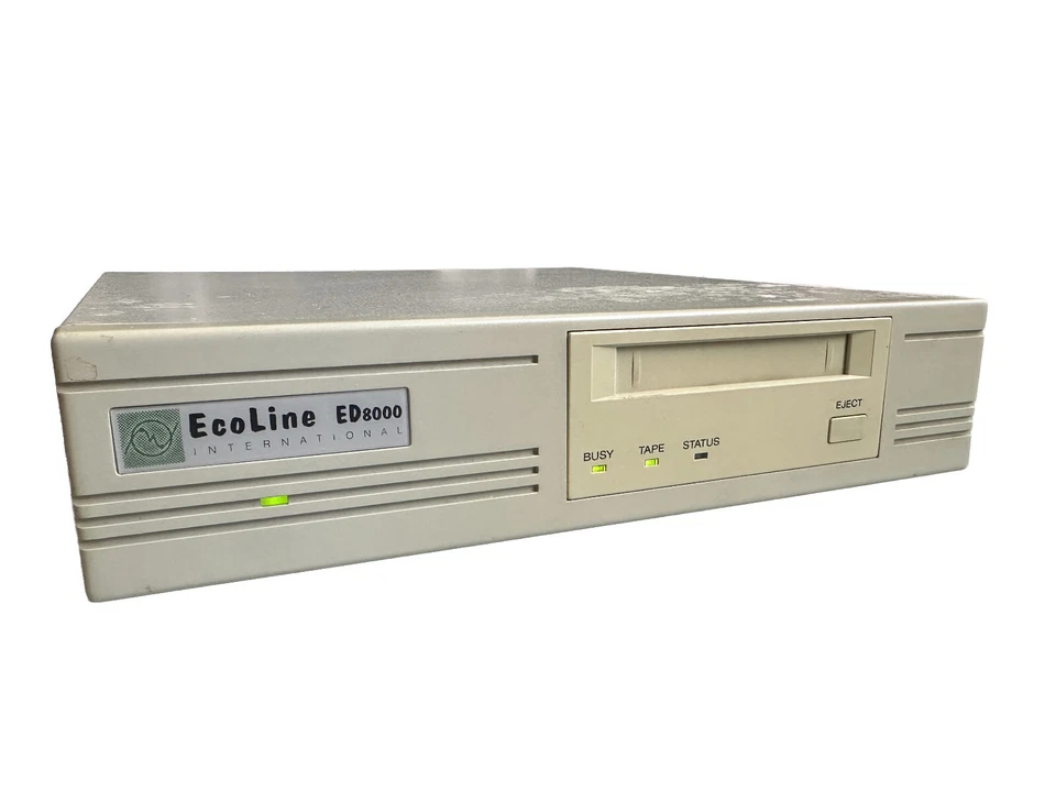 EcoLine ED8000 DDS-2 Tape Drive | External SCSI - Image 1 of 4