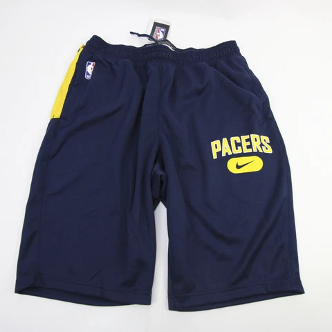 Indiana Pacers Nike NBA Authentics Practice Shorts Men's Navy New Cover