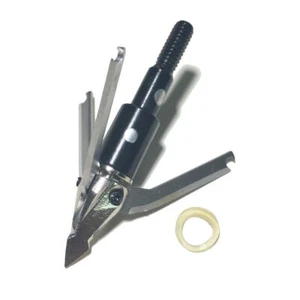 12Pcs Trophy Ridge Broadheads Meat Rotatable 3 Blade Rocket Croosbow Arrow Tips - Picture 1 of 7
