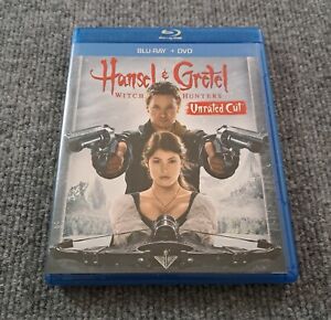 Hansel & Gretel Witch Hunters Blu-ray DVD 2013 2 Disc Set Unrated Cut