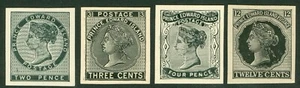 Prince Edward Islands 1893. J.A. Tilleard reprints of proofs of the 1861. 2d... - Picture 1 of 1