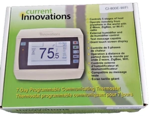 Current Innovations Radio Thermostat CI800 7 Day Programmable Thermostat - Picture 1 of 6