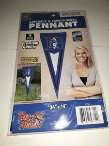 Duke Blue Devils NCAA Weather Resistant Indoor/Outdoor Pennant - Picture 1 of 2