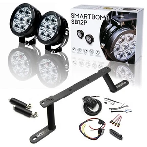 KIT DE MAZO DE FAROS SOPORTE BMW R1250GS R1200GS ADVENTURE 120W 12000LUMEN - Imagen 1 de 21