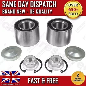 KIT X2 PAR DE COJINETES DE RUEDA BUJE TRASERO PARA NISSAN NOTE / MICRA MK3 2005-ON - Imagen 1 de 8