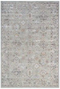 Verona Allover Oriental Green Traditional Floor Rug - 3 Sizes - Picture 1 of 3