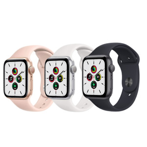 Apple Watch SE 40mm 44mm GPS + Wi-Fi + Cellulaire Rose Or Gris Argent -