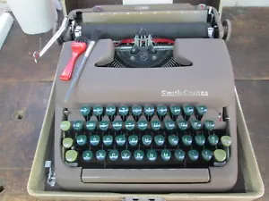 Máquina de escribir portátil Smith-Corona Clipper con estuche - alrededor de 1950 - en muy buen estado - Imagen 1 de 12