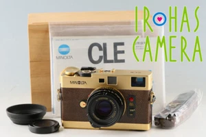 Minolta CLE Gold Limited + M-Rokkor 40mm F/2 Lens With Box #57647 L7 - Picture 1 of 10
