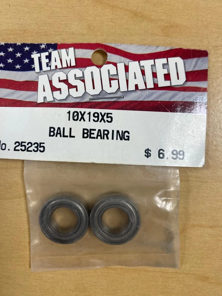 Team Associated 25235 10 X 19x5mm X 2pc. Ball Bearings - Image 1 of 1