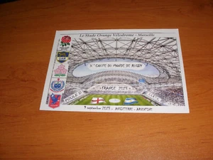 CP STADE ORANGE VELODROME MARSEILLE COUPE DU MONDE RUGBY 2023 - Imagen 1 de 2