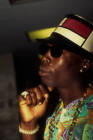 Jamaican Dancehall Artist Shabba Ranks Appears In A Portrait Take - Old Photo 5