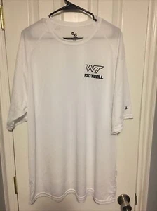 WT Football Badger Sport White T-Shirt 2XL - Picture 1 of 12