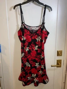 Linea Donatella Nachthemd mit Blumenmuster Damen Größe XL sexy - Bild 1 von 3