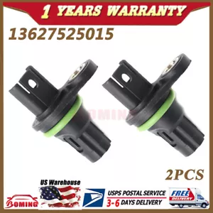 Juego 2 sensores de posición del cigüeñal 13627525015 para BMW E90 E60 E65 X5 X3 323i 328i - Imagen 1 de 14